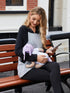 Hooded Nursing Hoodie | Weiches Still-Sweatshirt mit verdecktem Reißverschluss